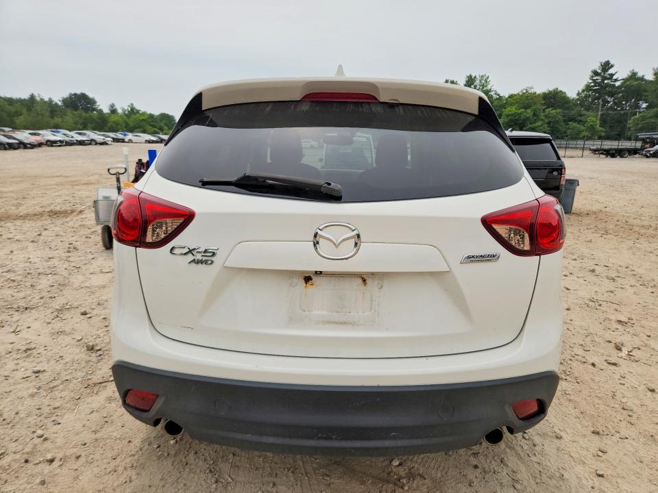 2013 Mazda Cx-5 VIN JM3KE4CE2D0165554 COPART salvage auction — FRONT END, MA - CERT OF TITLE-RECONSTRCTD COLL, sold $2,800 on 2026-07-27 (photo 6)