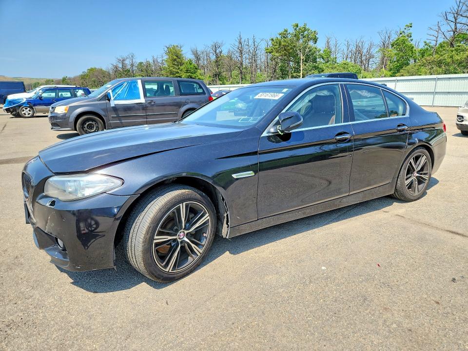 2016 BMW 5er VIN WBA5A7C58GG148026 COPART salvage auction — FRONT END, Ny - Mv-907A Salvage Certificate, sold $1,800 on 2026-07-08 (photo 1)