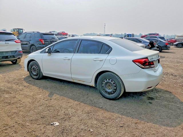 2013 Honda Civic VIN 2HGFB2F58DH034547 COPART salvage auction — FRONT END, On - Permit No Brand - Unfit, sold $1,150 on 2026-07-30 (photo 2)