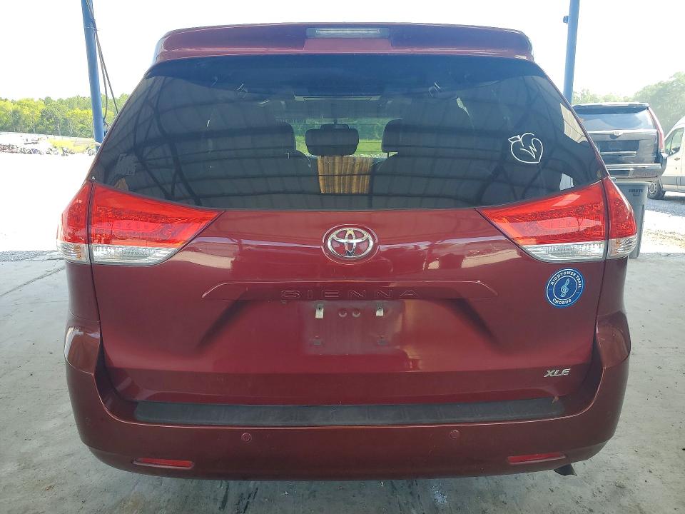 2014 Toyota Sienna VIN 5TDYK3DC0ES420185 COPART salvage auction — MINOR DENT/SCRATCHES, Ga - Certificate Of Title, sold $2,975 on 2026-07-21 (photo 6)