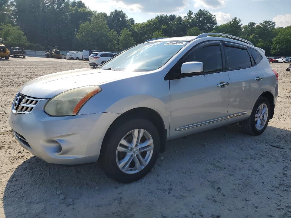 2012 Nissan Rogue VIN JN8AS5MV9CW387610 COPART salvage auction — FRONT END, MA - CERT OF TITLE-RECONSTRCTD COLL, sold $400 on 2026-07-20 (photo 1)