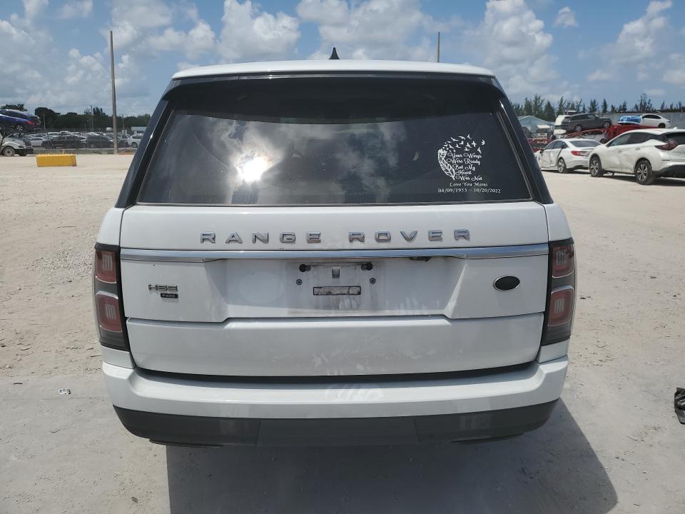 2020 Land rover RANGE ROVER VIN SALGS2RU7LA581174 COPART salvage auction — MECHANICAL, Fl - Certificate Of Title, sold $275 on 2026-07-28 (photo 6)