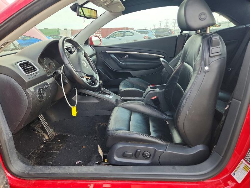 2007 Volkswagen Eos VIN WVWDA71F17V003769 COPART salvage auction — SIDE, Il - Salvage Certificate, sold $325 on 2026-08-06 (photo 7)
