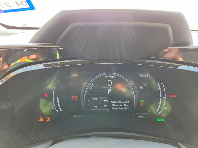 2025 Lexus Nx VIN JTJGKCEZ1S2061864 COPART salvage auction — REAR END, TX - SALVAGE VEHICLE TITLE (P), sold $24,100 on 2026-07-09 (photo 9)