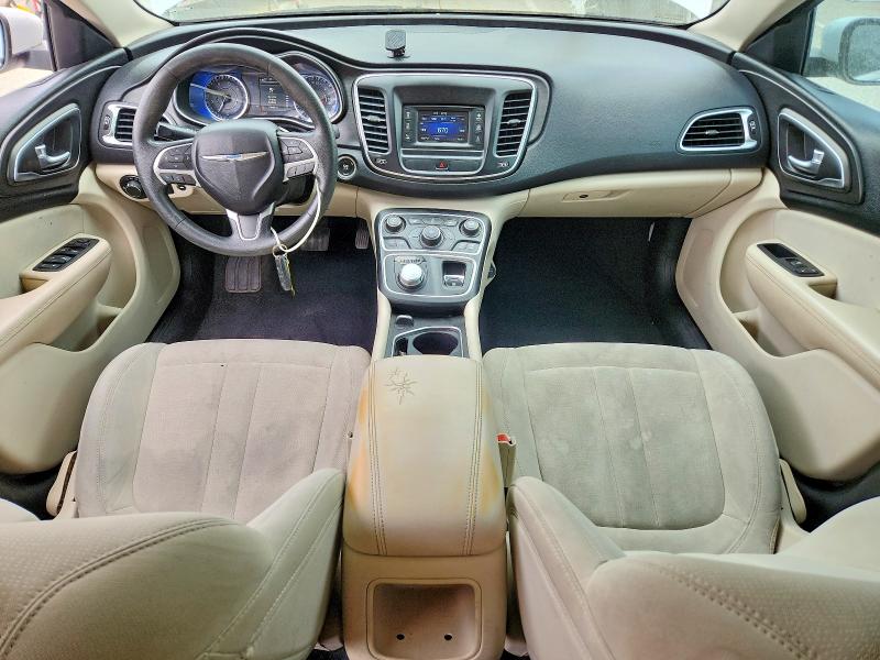2015 Chrysler 200 VIN 1C3CCCAB6FN691833 COPART salvage auction — FRONT END, CA - SALVAGE CERTIFICATE, sold $400 on 2026-07-31 (photo 8)