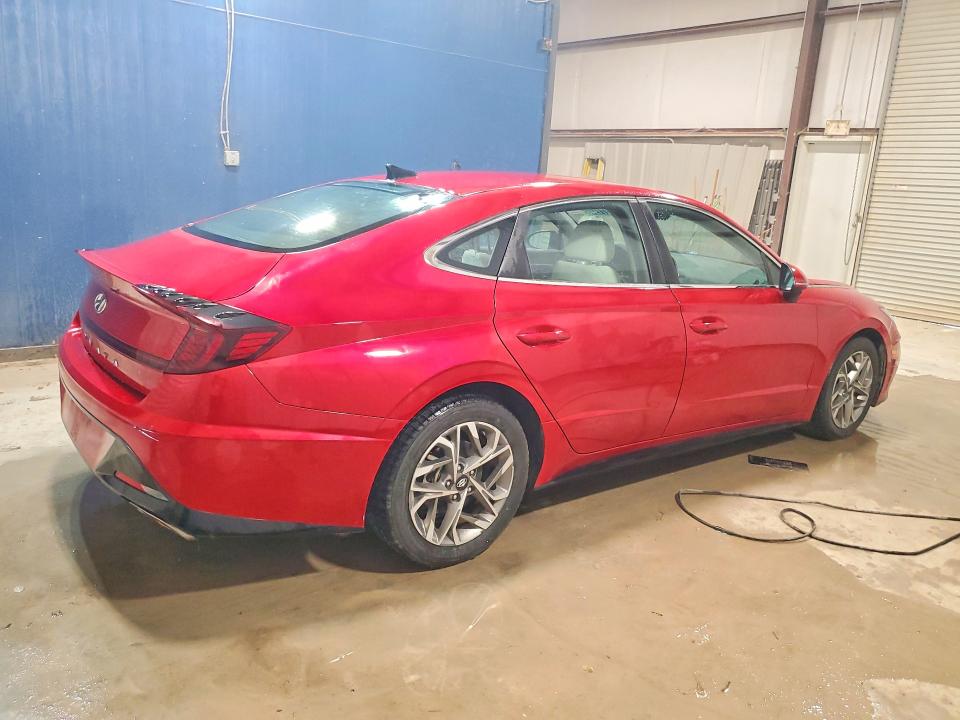 2021 Hyundai Sonata VIN KMHL64JA1MA158532 COPART salvage auction — NORMAL WEAR, TX - CERTIFICATE OF TITLE, sold $200 on 2026-07-28 (photo 3)