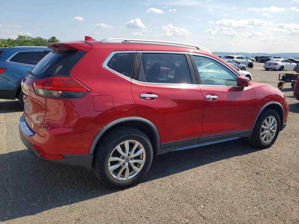 2017 Nissan Rogue VIN JN8AT2MV6HW277018 COPART salvage auction — FRONT END, Pa - Certificate Of Salvage, sold $2,100 on 2026-07-31 (photo 3)