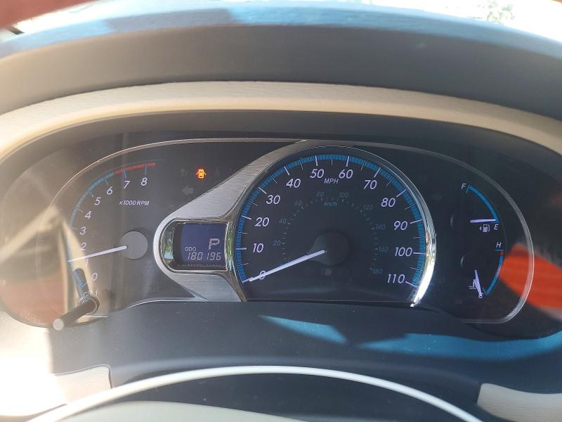 2012 Toyota Sienna VIN 5TDDK3DC2CS042396 COPART salvage auction — SIDE, Salvage Title, sold $4,150 on 2026-07-24 (photo 9)