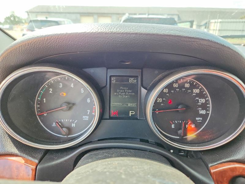 2012 Jeep Grand cherokee VIN 1C4RJFBT9CC161285 COPART salvage auction — FRONT END, Mi - Dealer Only Clean Title, sold $175 on 2026-09-09 (photo 9)