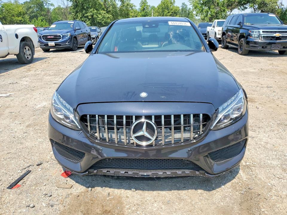 2017 Mercedes-benz C-klasse amg VIN 55SWF6EB9HU198109 COPART salvage auction — FRONT END, Md - Certificate Of Title (P), sold $14,600 on 2026-07-28 (photo 5)