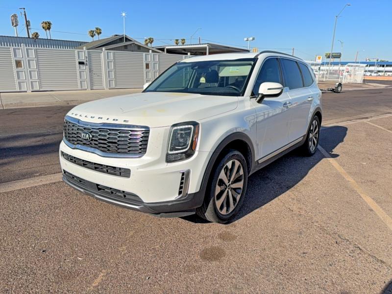 2020 Kia Telluride VIN 5XYP64HC7LG044935 COPART salvage auction — MINOR DENT/SCRATCHES, Az - Cert Of Title - Salvage (P), sold $5,000 on 2026-07-13 (photo 2)
