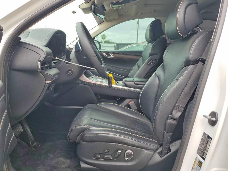 2021 Genesis Gv80 VIN KMUHCESC2MU048965 COPART salvage auction — WATER/FLOOD, Tx - Salvage Title-Flood Damage, sold $9,600 on 2026-07-22 (photo 7)