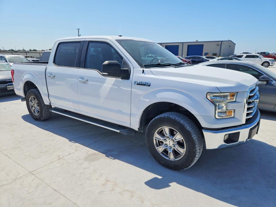 2016 Ford F-150 VIN 1FTEW1CF8GKF16356 COPART salvage auction — REAR END, Tx - Salvage Vehicle Title, sold $12,600 on 2026-07-31 (photo 4)