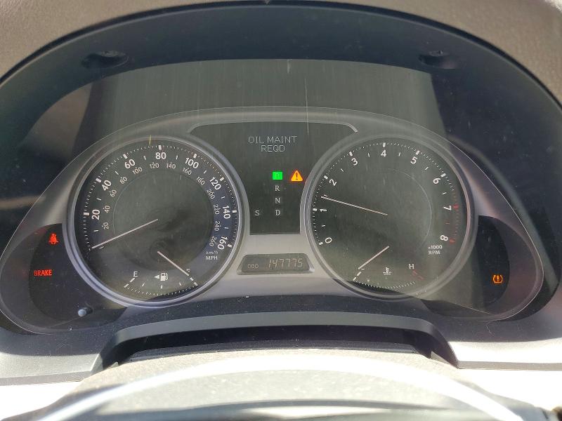 2009 Lexus Is 250 VIN JTHBK262495091621 COPART salvage auction — FRONT END, Wa - Bill Of Sale, sold $750 on 2026-07-17 (photo 9)