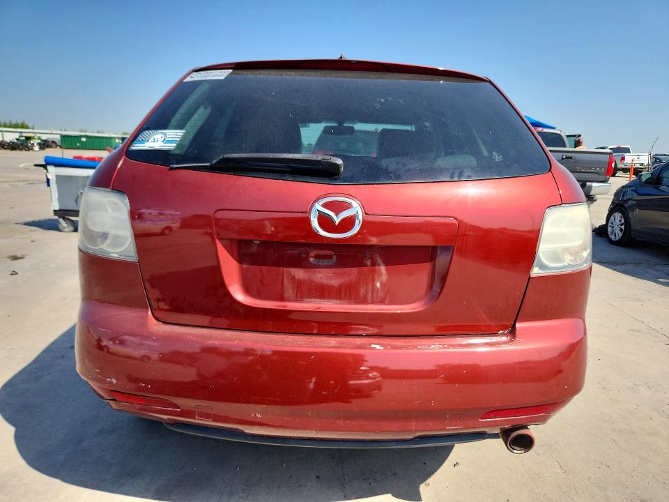 2012 Mazda Cx-7 VIN JM3ER2C54C0421214 COPART salvage auction — HAIL, Tx - Salvage Vehicle Title, sold $275 on 2026-07-30 (photo 6)
