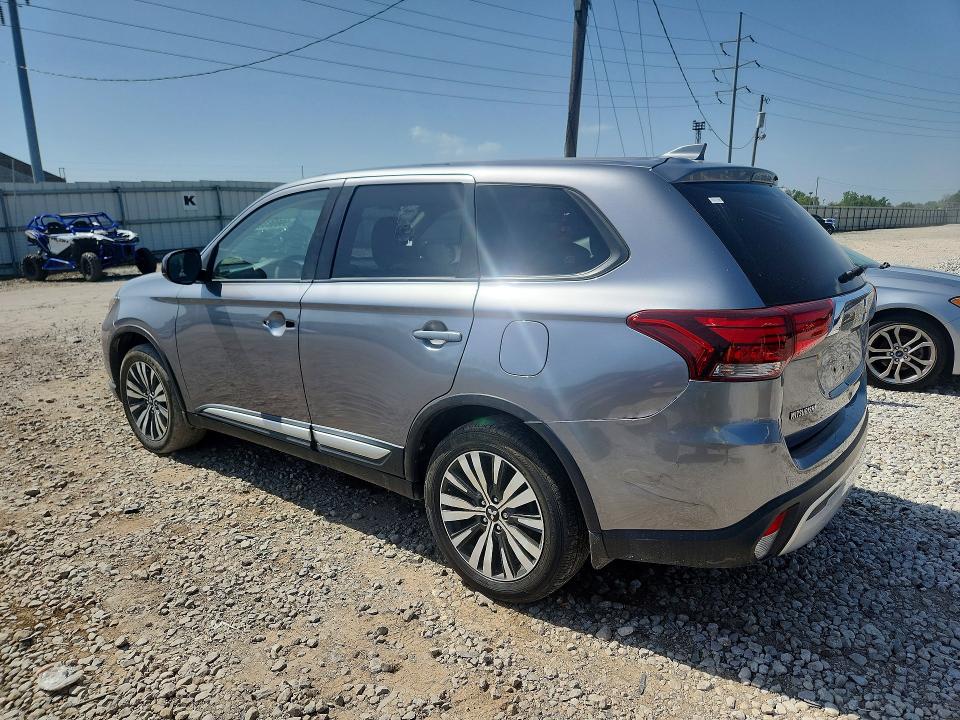 2019 Mitsubishi Outlander VIN JA4AZ3A36KZ003420 COPART salvage auction — REAR END, Oh - Certificate Of Title (P), sold $3,300 on 2026-07-14 (photo 2)