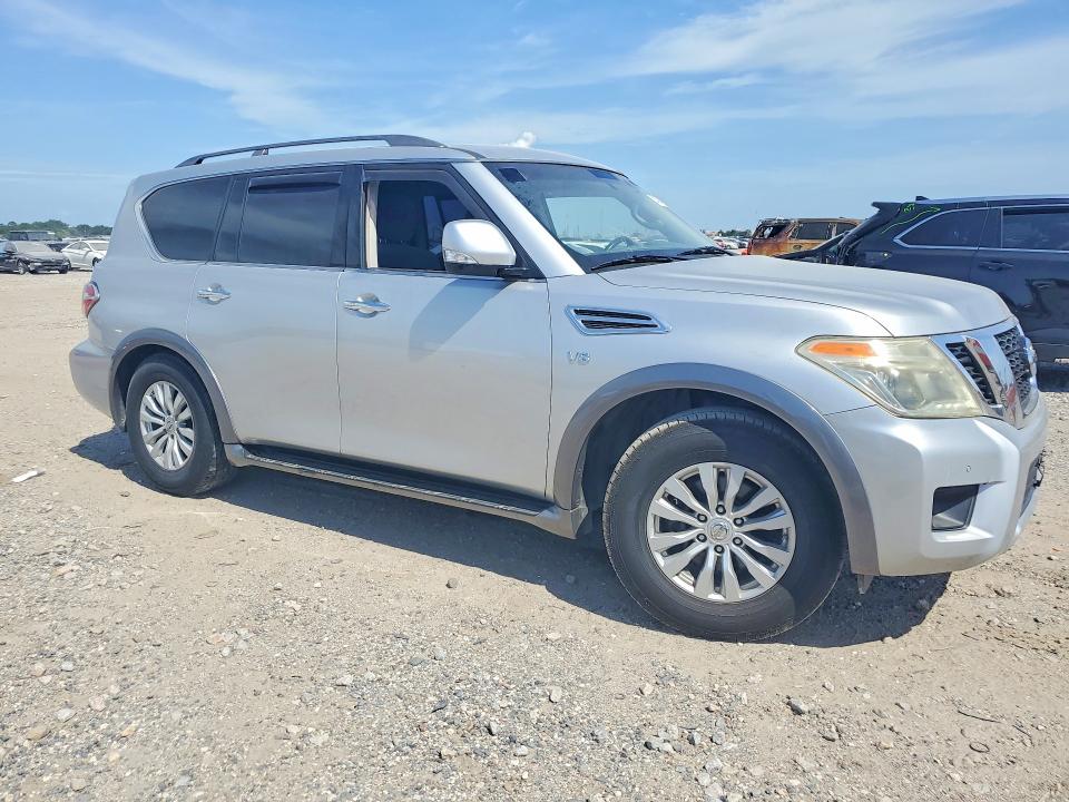2017 Nissan Armada VIN JN8AY2NC0H9504992 COPART salvage auction — MINOR DENT/SCRATCHES, Salvage Title, sold $1,550 on 2026-07-20 (photo 4)