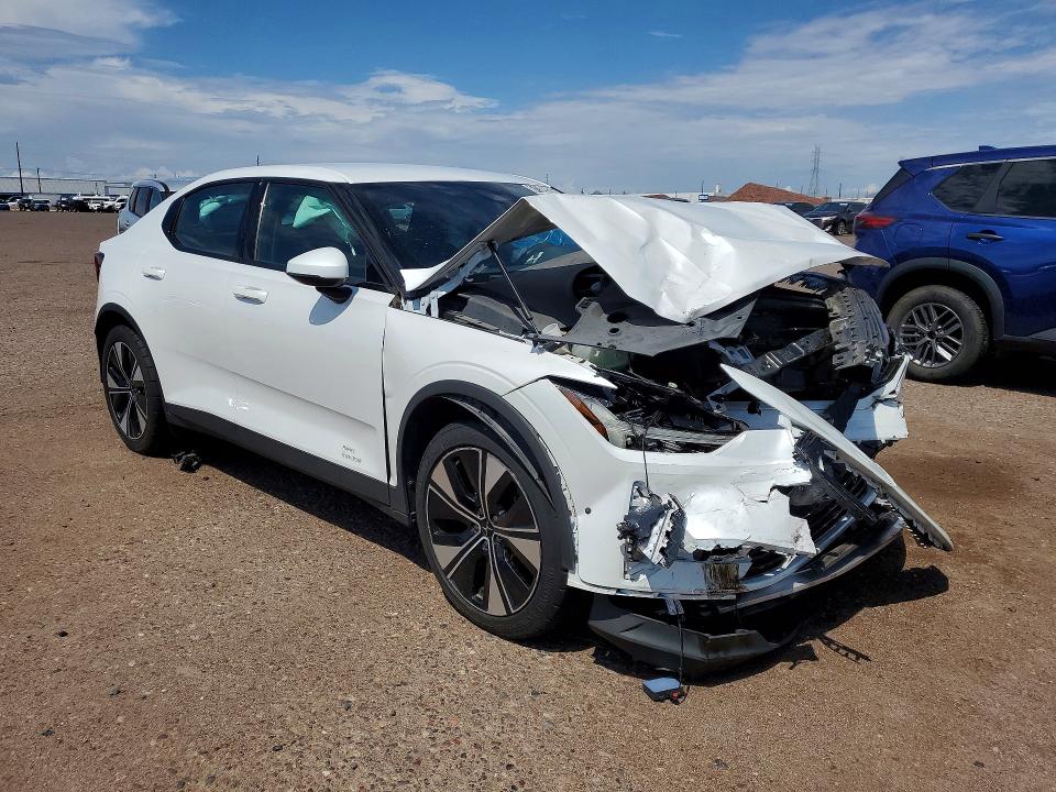 2024 Polestar 2 VIN YSMFD3KA9RL213034 COPART salvage auction — FRONT END, Az - Cert Of Title - Salvage, sold $2,500 on 2026-08-05 (photo 4)