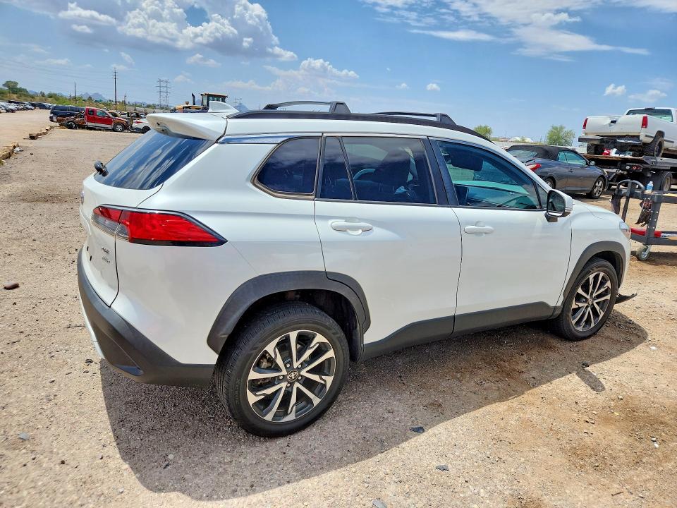 2022 Toyota Corolla cross VIN 7MUDAABG0NV022136 COPART salvage auction — FRONT END, AZ - CERTIFICATE OF TITLE, sold $175 on 2026-07-24 (photo 3)