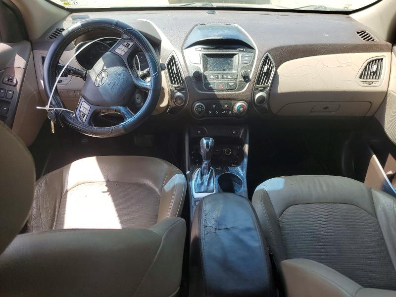 2015 Hyundai Tucson VIN KM8JU3AGXFU015012 COPART salvage auction — SIDE, LA - CERTIFICATE OF TITLE, sold $1,000 on 2026-07-31 (photo 8)