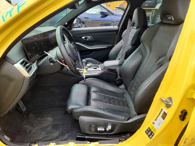 2023 BMW M3 VIN WBS43AY01PFN90020 COPART salvage auction — SIDE, Ca - Salvage Certificate, sold $49,250 on 2026-08-19 (photo 7)