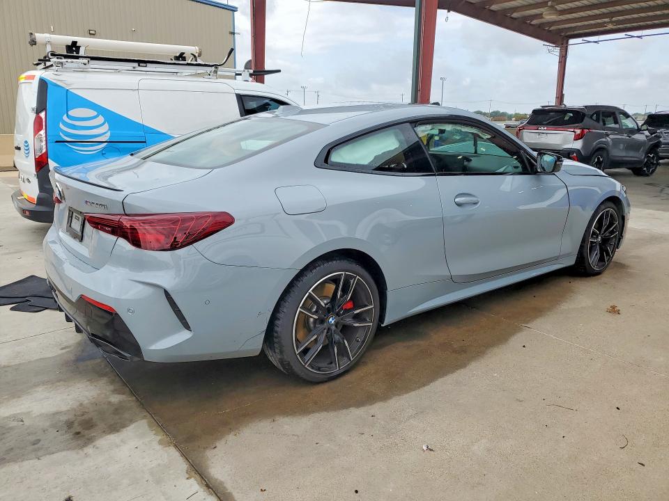 2026 BMW M440i VIN WBA83DA03TCX71777 COPART salvage auction — FRONT END, TX - CERTIFICATE OF TITLE, sold $12,700 on 2026-08-12 (photo 3)