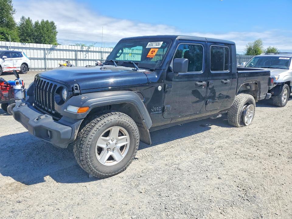 2020 Jeep Gladiator VIN 1C6HJTAG0LL158653 — COPART salvage auction photo