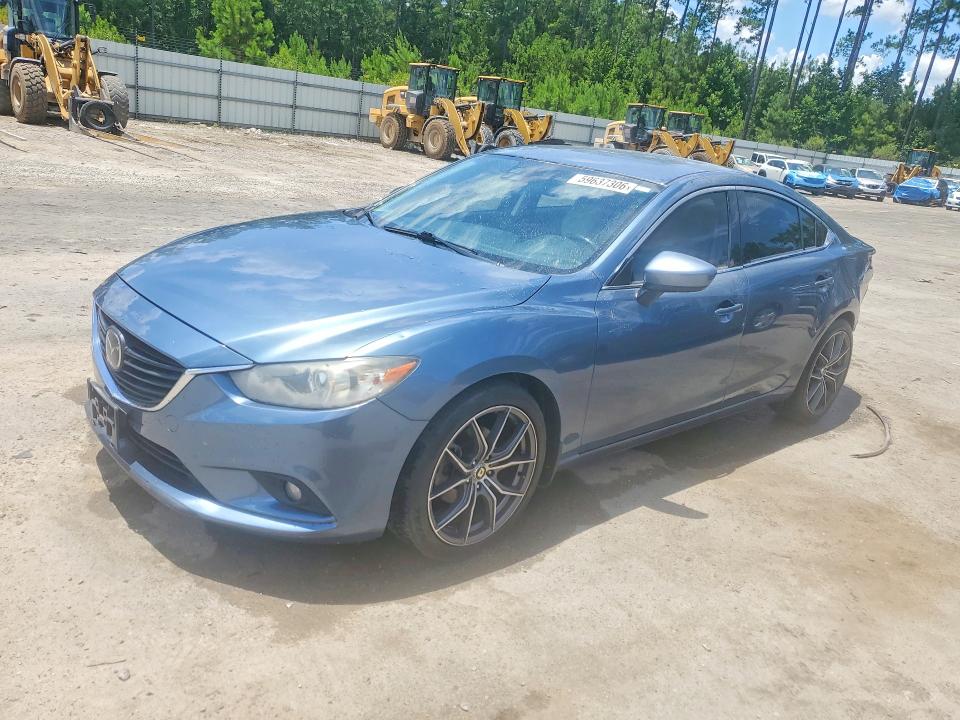 2015 Mazda VIN JM1GJ1W62F1171283 COPART salvage auction — REAR END, Sc - Cert Of Title-Salvage, sold $250 on 2026-07-29 (photo 1)