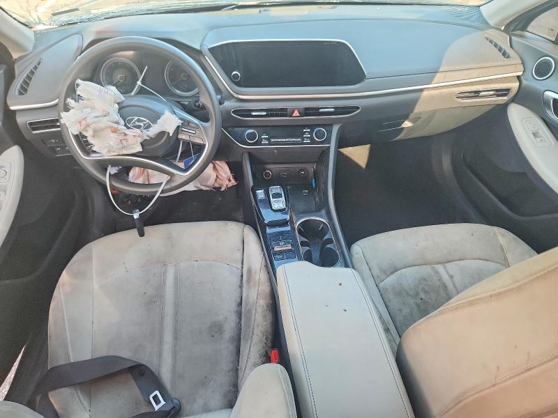 2023 Hyundai Sonata VIN KMHL64JA8PA291681 COPART salvage auction — FRONT END, Oh - Certificate Of Title (P), sold $3,000 on 2026-07-15 (photo 8)