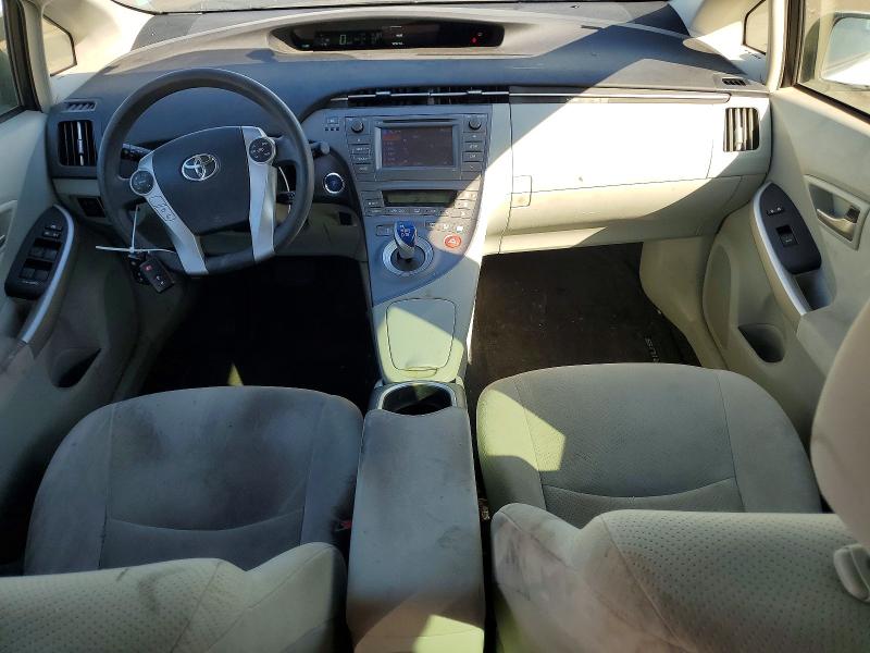 2014 Toyota Prius VIN JTDKN3DU1E1829038 COPART salvage auction — REAR END, Ca - Salvage Certificate, sold $3,200 on 2026-07-15 (photo 8)