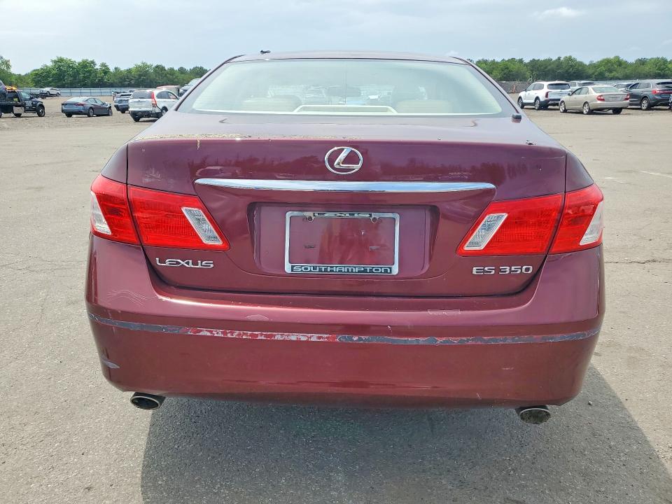 2007 Lexus Es 350 VIN JTHBJ46G672134400 COPART salvage auction — FRONT END, NY - MV-907A SALVAGE CERTIFICATE, sold $1,150 on 2026-07-20 (photo 6)