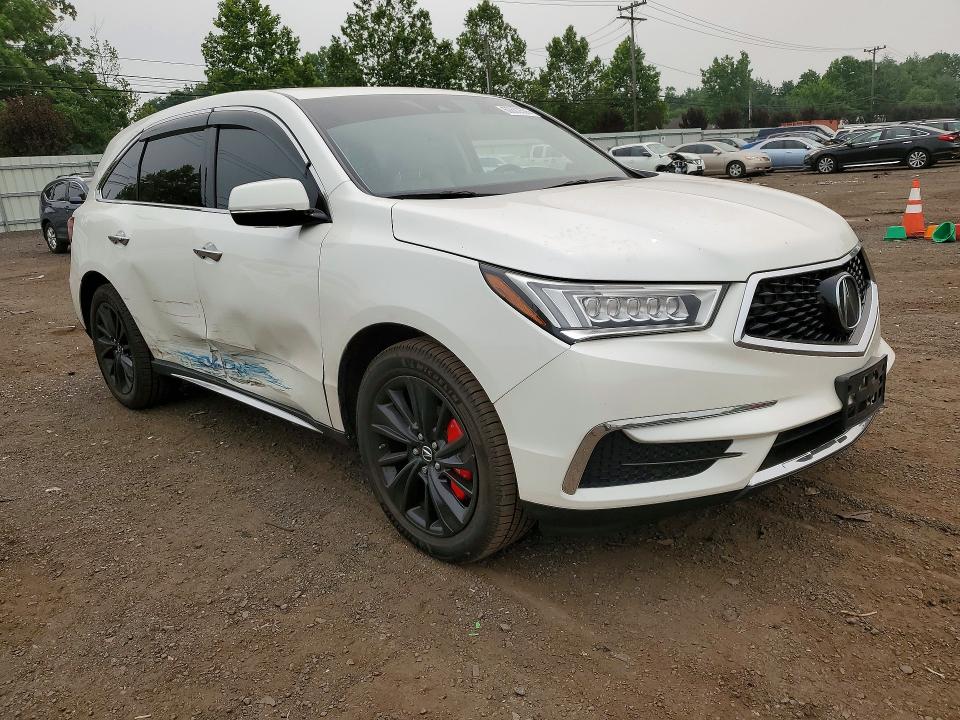 2019 Acura Mdx VIN 5J8YD4H35KL024939 COPART salvage auction — SIDE, Ct - Cert Of Title-Salvage, sold $8,100 on 2026-08-25 (photo 4)