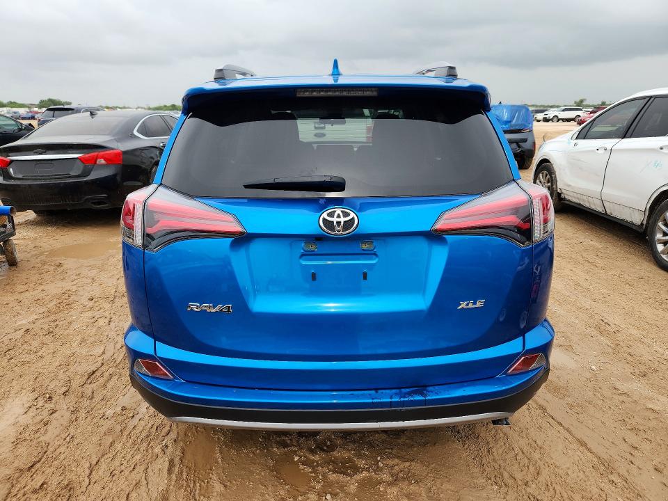 2017 Toyota Rav4 VIN JTMWFREV6HJ147964 COPART salvage auction — FRONT END, TX - SALVAGE VEHICLE TITLE (P), sold $5,300 on 2026-07-23 (photo 6)
