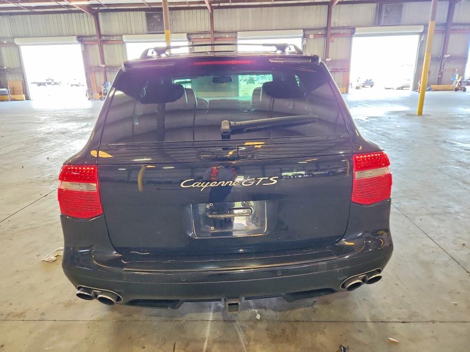 2009 Porsche Cayenne VIN WP1AD29P89LA60123 COPART salvage auction — NORMAL WEAR, Tn - Salvage Cert-Rebuilt Vehicle, sold $1,250 on 2026-07-27 (photo 6)