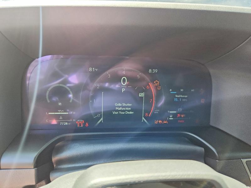 2025 Lexus Gx VIN JTJVBCDX4S5052209 COPART salvage auction — FRONT END, Nj - Cert Of Title-Salvage, sold $43,750 on 2026-08-26 (photo 9)