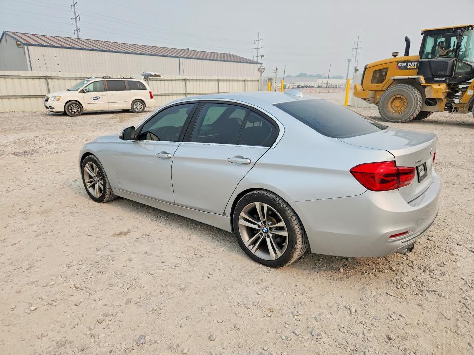 2017 BMW 3er VIN WBA8D9G32HNU63541 COPART salvage auction — FRONT END, WV - CERTIFICATE OF TITLE (P), sold $3,850 on 2026-07-28 (photo 2)