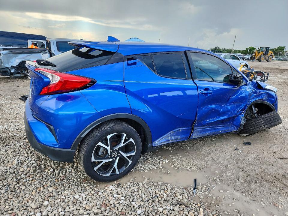 2018 Toyota C-hr VIN NMTKHMBX4JR040808 COPART salvage auction — FRONT END, Fl - Cert Of Title Slvg Rebuildable, sold $1,650 on 2026-07-28 (photo 3)
