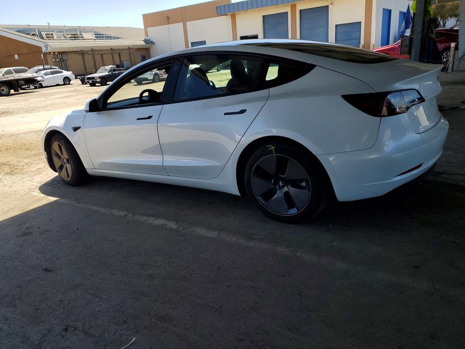 2023 Tesla Model 3 VIN 5YJ3E1EA5PF580153 COPART salvage auction — MINOR DENT/SCRATCHES, CA - CERTIFICATE OF TITLE (P), sold $15,200 on 2026-07-20 (photo 2)