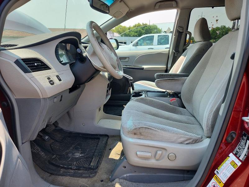 2011 Toyota Sienna VIN 5TDKK3DC9BS031644 COPART salvage auction — FRONT END, Oh - Certificate Of Title, sold $1,300 on 2026-07-24 (photo 7)