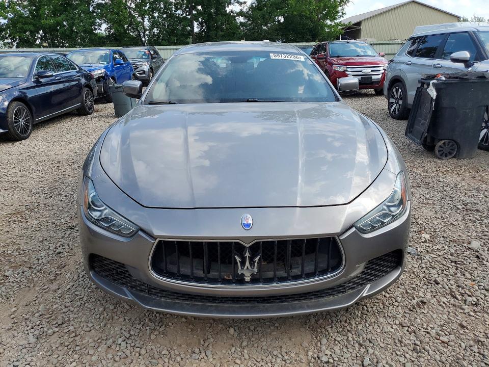 2016 Maserati Ghibli VIN ZAM57RTA6G1181115 COPART salvage auction — MECHANICAL, Ct - Certificate Of Title, sold $1,200 on 2026-07-27 (photo 5)