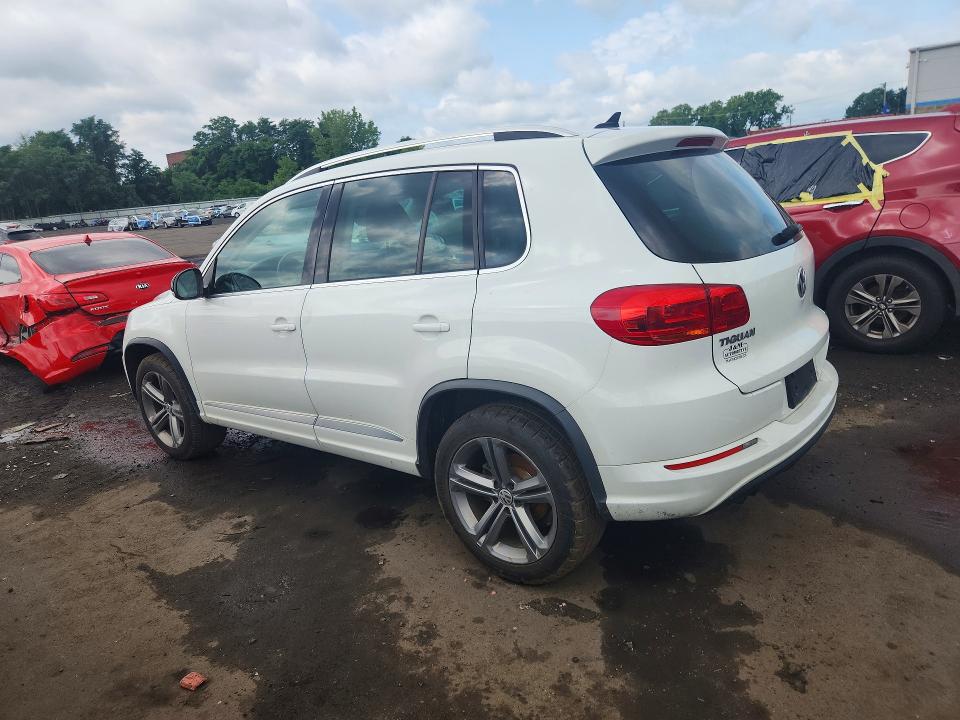 2017 Volkswagen Tiguan VIN WVGUV7AX4HW506569 COPART salvage auction — MINOR DENT/SCRATCHES, CT - CERTIFICATE OF TITLE, sold $2,250 on 2026-07-28 (photo 2)