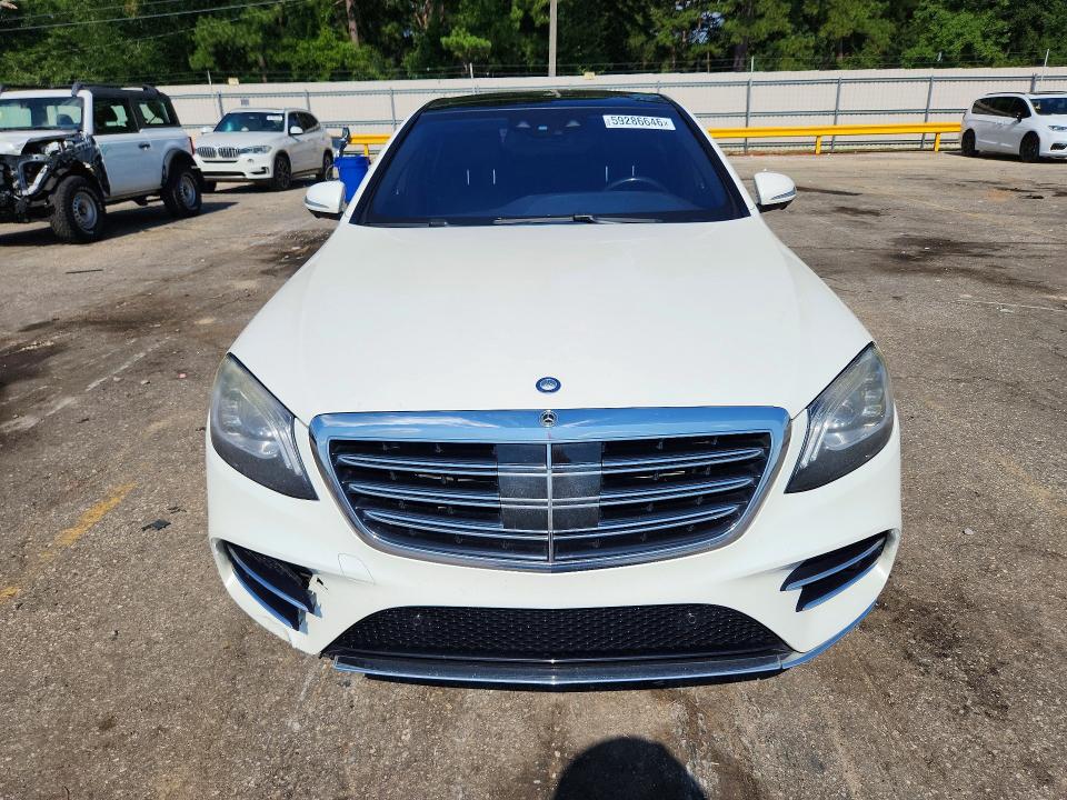 2018 Mercedes-benz S-klasse VIN WDDUG6GB3JA376037 COPART salvage auction — WATER/FLOOD, Ms - Cert Of Title - Flood Salvage, sold $8,800 on 2026-08-17 (photo 5)