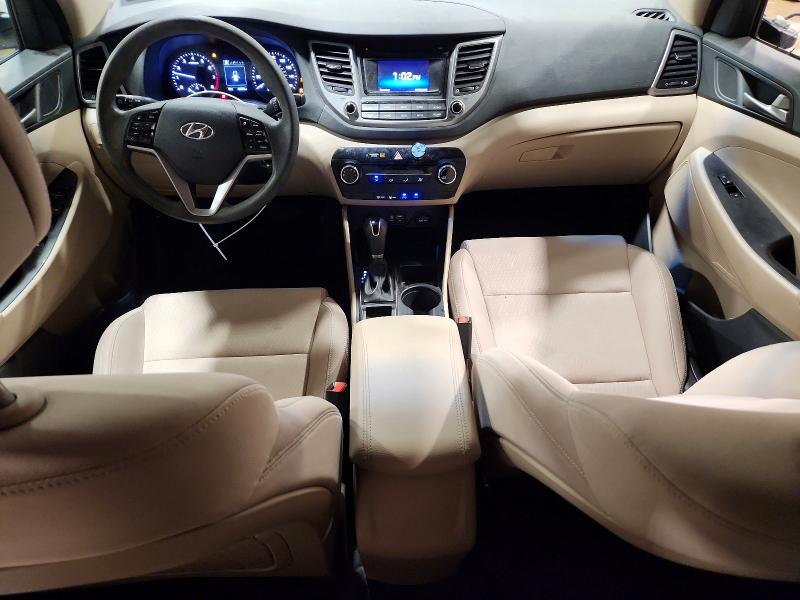 2018 Hyundai Tucson VIN KM8J2CA44JU651042 COPART salvage auction — FRONT END, Pa - Certificate Of Salvage, sold $3,600 on 2026-07-31 (photo 8)