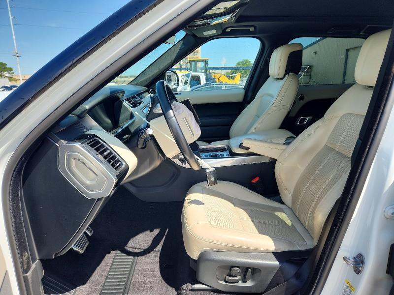 2022 Land rover Range rover sport VIN SALWR2SU3NA206841 COPART salvage auction — FRONT END, La - Cert Of Title-Salvage, sold $9,700 on 2026-08-19 (photo 7)