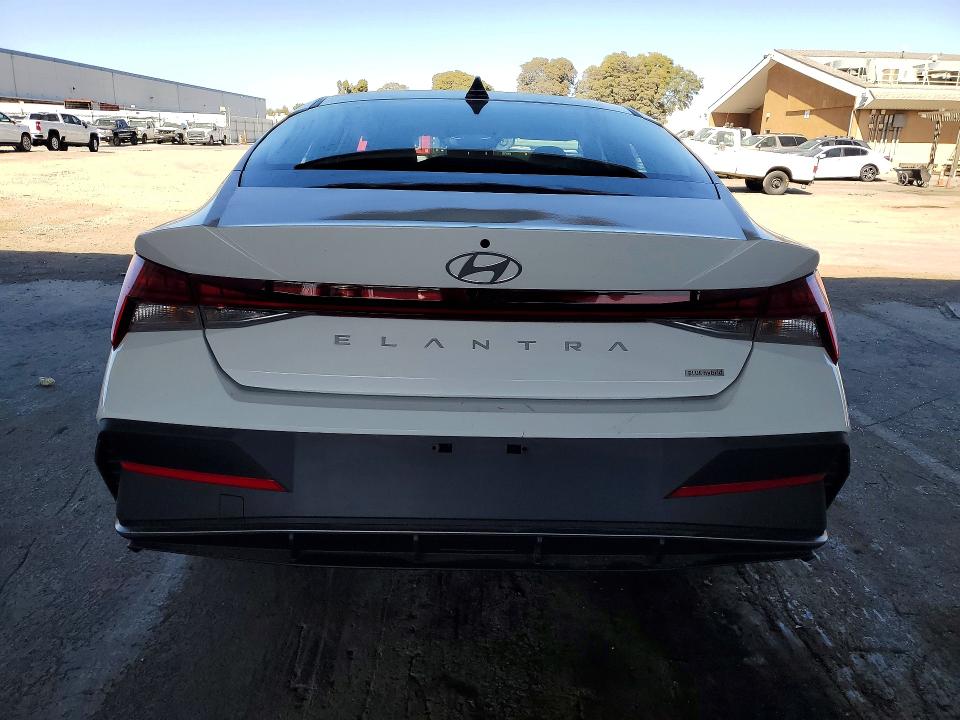2026 Hyundai Elantra VIN KMHLM4DJXTU205698 COPART salvage auction — SIDE, CA - CERTIFICATE OF TITLE, sold $13,800 on 2026-07-27 (photo 6)