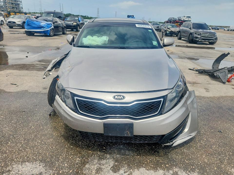 2013 Kia Optima VIN 5XXGR4A67DG224949 COPART salvage auction — FRONT END, La - Cert Of Title-Salvage, sold $70 on 2026-07-29 (photo 5)