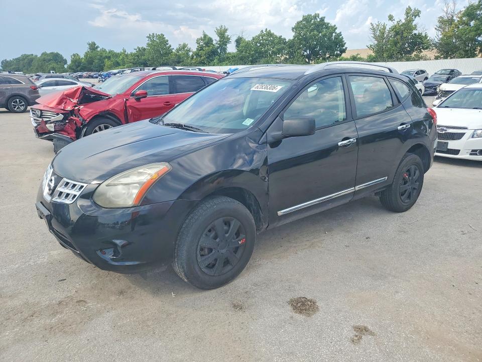 2015 Nissan Rogue VIN JN8AS5MV0FW751241 COPART salvage auction — HAIL, Mo - Certificate Of Title, sold $3,650 on 2026-07-31 (photo 1)