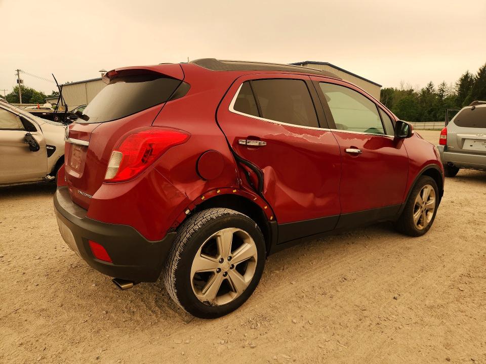 2016 Buick Encore VIN KL4CJASB2GB552526 COPART salvage auction — SIDE, NY - MV-907A SALVAGE CERTIFICATE, sold $400 on 2026-07-27 (photo 3)