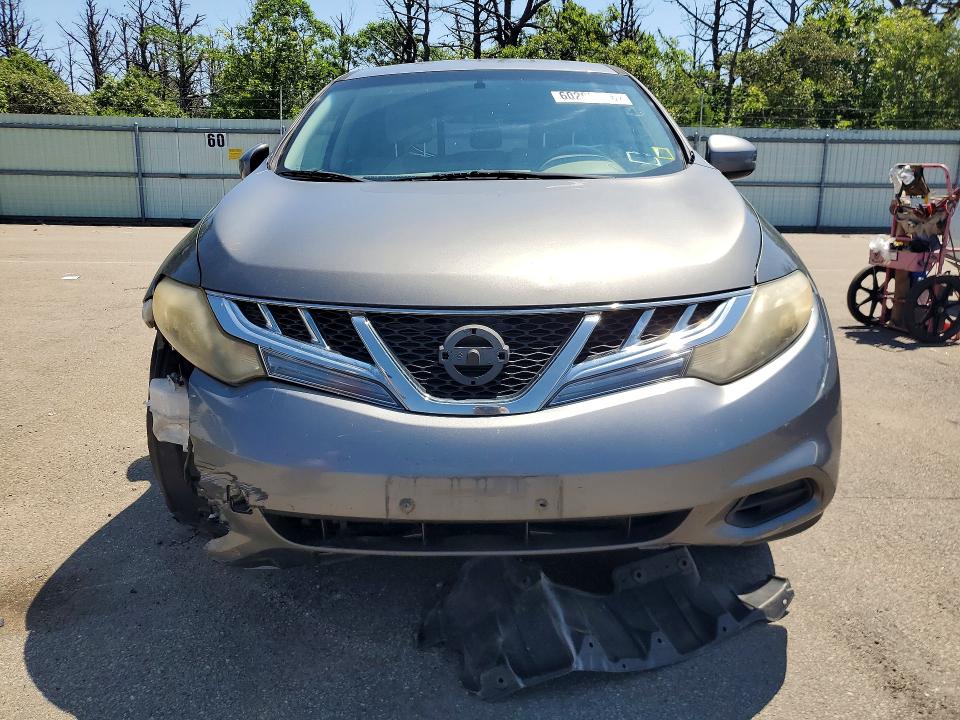 2013 Nissan Murano VIN JN8AZ1MW0DW304404 COPART salvage auction — FRONT END, Ny - Mv-907A Salvage Certificate, sold $400 on 2026-07-20 (photo 5)