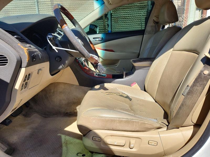 2007 Lexus Es 350 VIN JTHBJ46G972085726 COPART salvage auction — FRONT END, CA - DIS/DLR/EXP ONLY CLEAN TITLE, sold $700 on 2026-07-20 (photo 7)